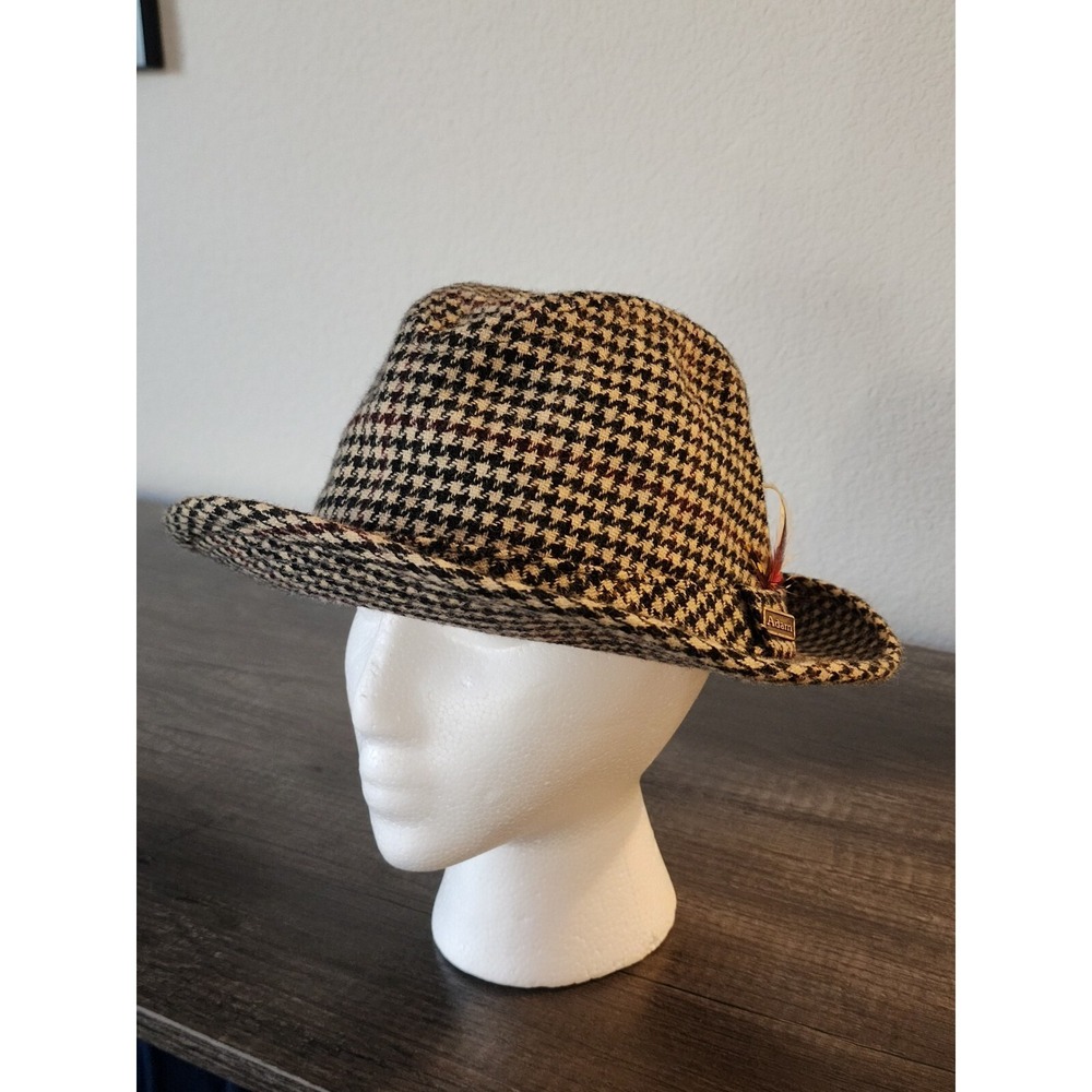 Vintage‎ Adam New York Fedora Hat 7-7 1/8